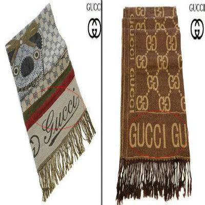 how to spot fake gucci scarves|conscious gucci scarf.